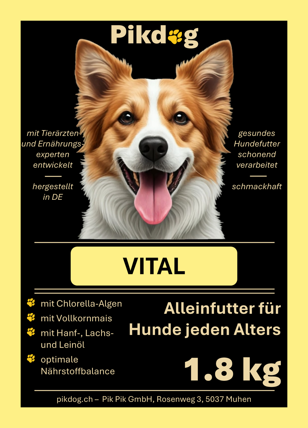 Pik Dog VITAL 1.8 kg